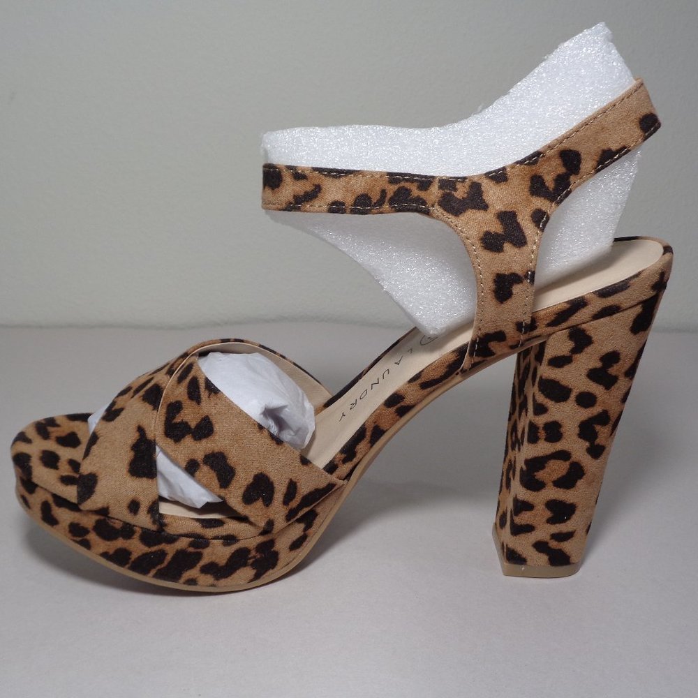 Chinese Laundry Size 6 ALWAYS Leopard New Sandals - Picture 8 of 14